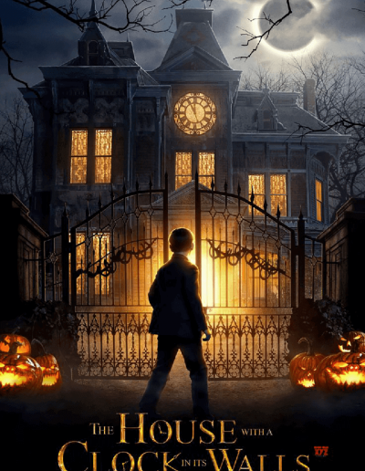 the house with a clock in its walls movie poster